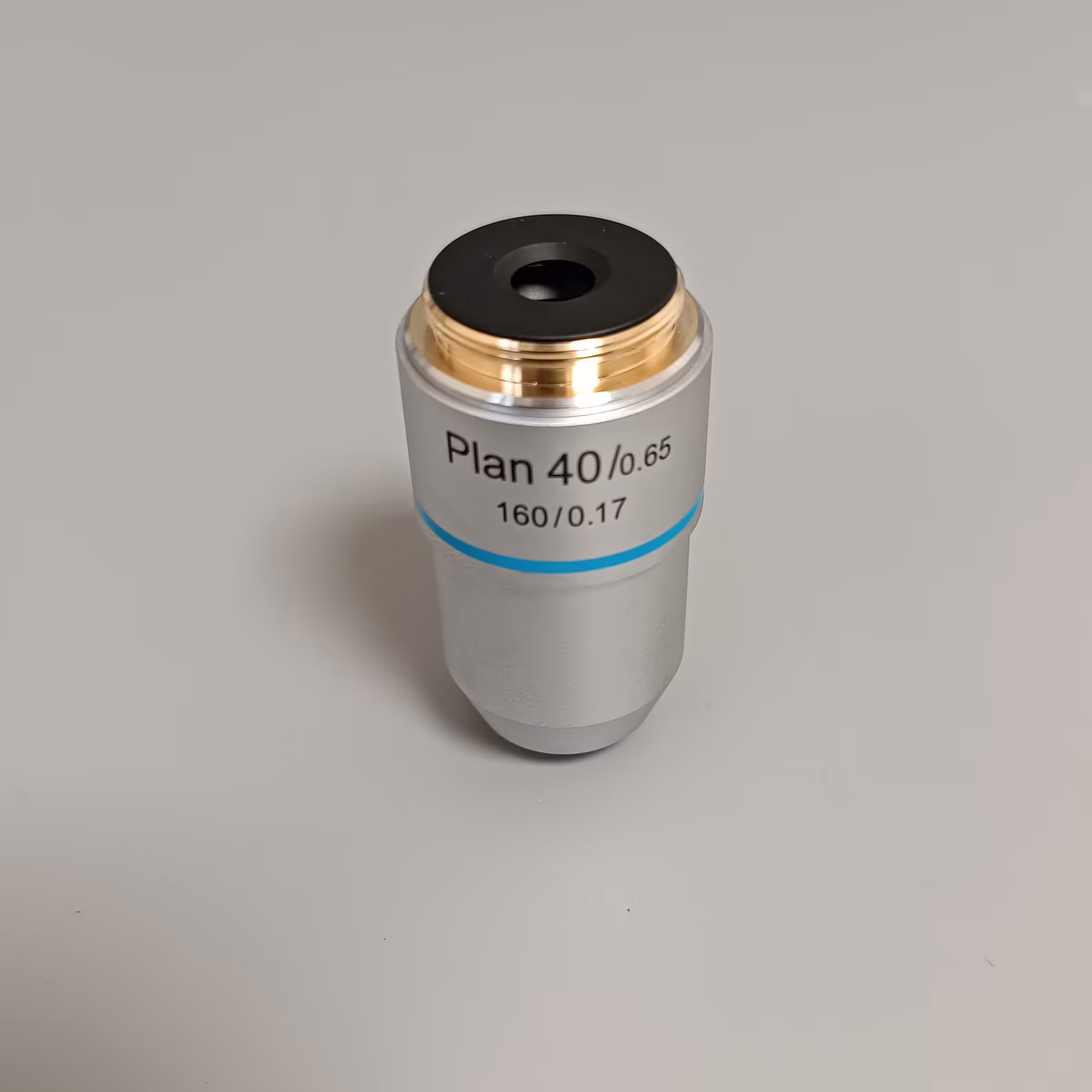 لنز شیئی 40برابر  plan نقره ای میکروسکوپ 