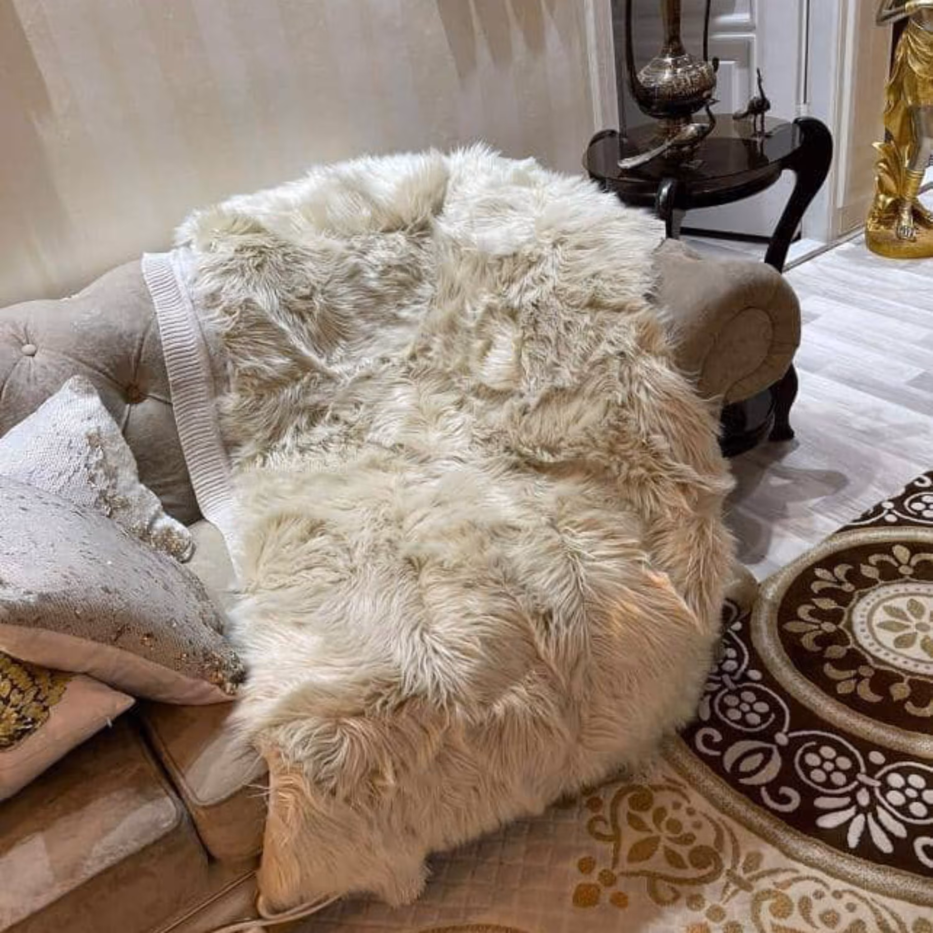 خز وارداتی گوسفندی و خرگوشی بارنگبندی ح