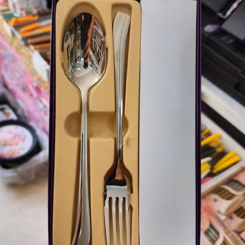 قاشق چنگال مارک یونیک استیل نگیر