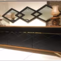 آینه وکنسول مدل سلمو