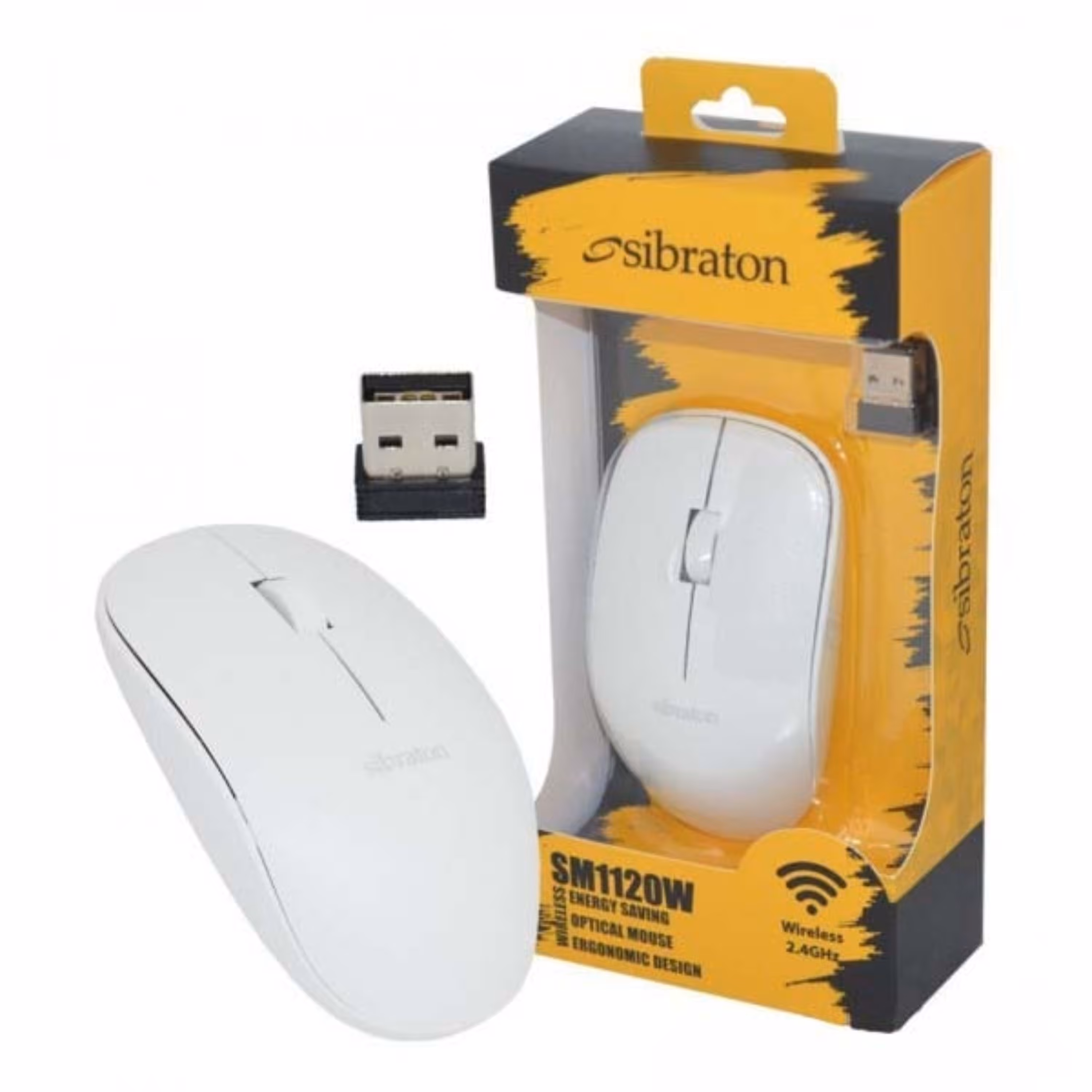 موس بیسیم سیبراتون SM 1120 W 