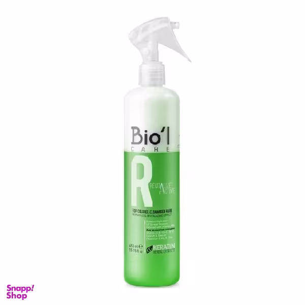 اسپری سرم موی دوفاز بیول (Biol) مدل Revitalize Active حجم 450 میلی لیتر