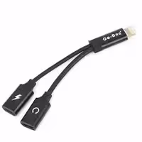 کابل تبدیل لایتنینگ به USB و جک 3٫5 میلی‌متری  Go-Des UC11