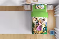 روتختی یک نفره آلوئه ورا لومانا 4تکه طرح Tangled 2