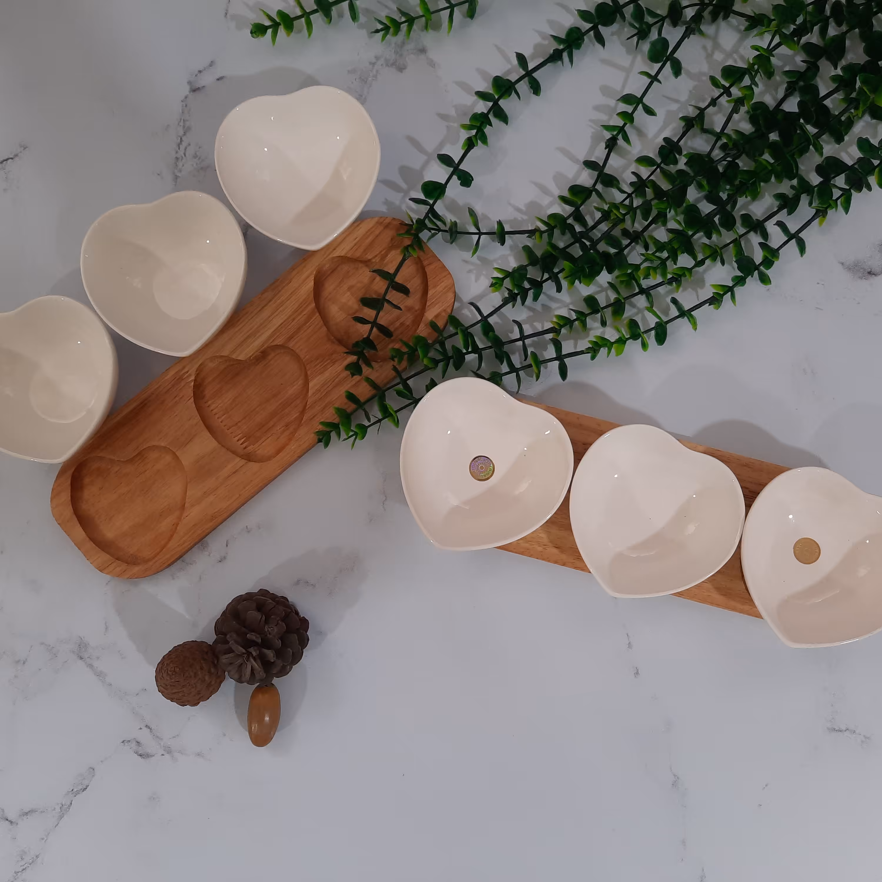 اردو خوری سه خانه قلبی زیره چوبی