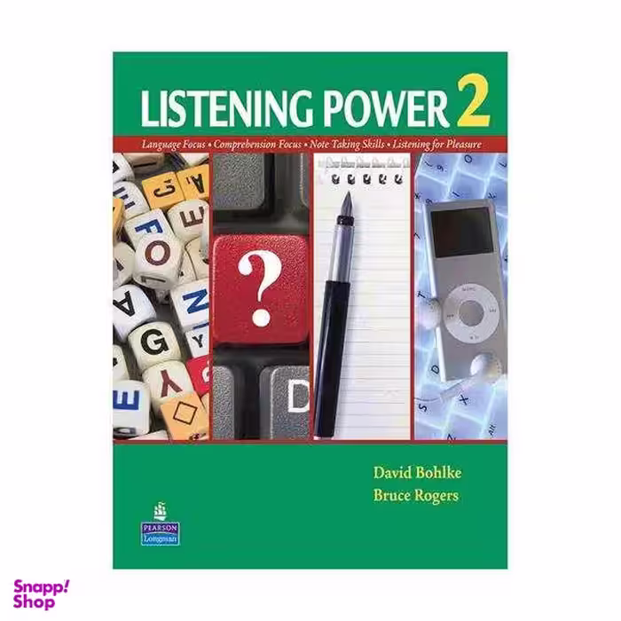 کتاب Listening Power 2 اثر Bruce Rogers and david bohlke نشر pearson longman