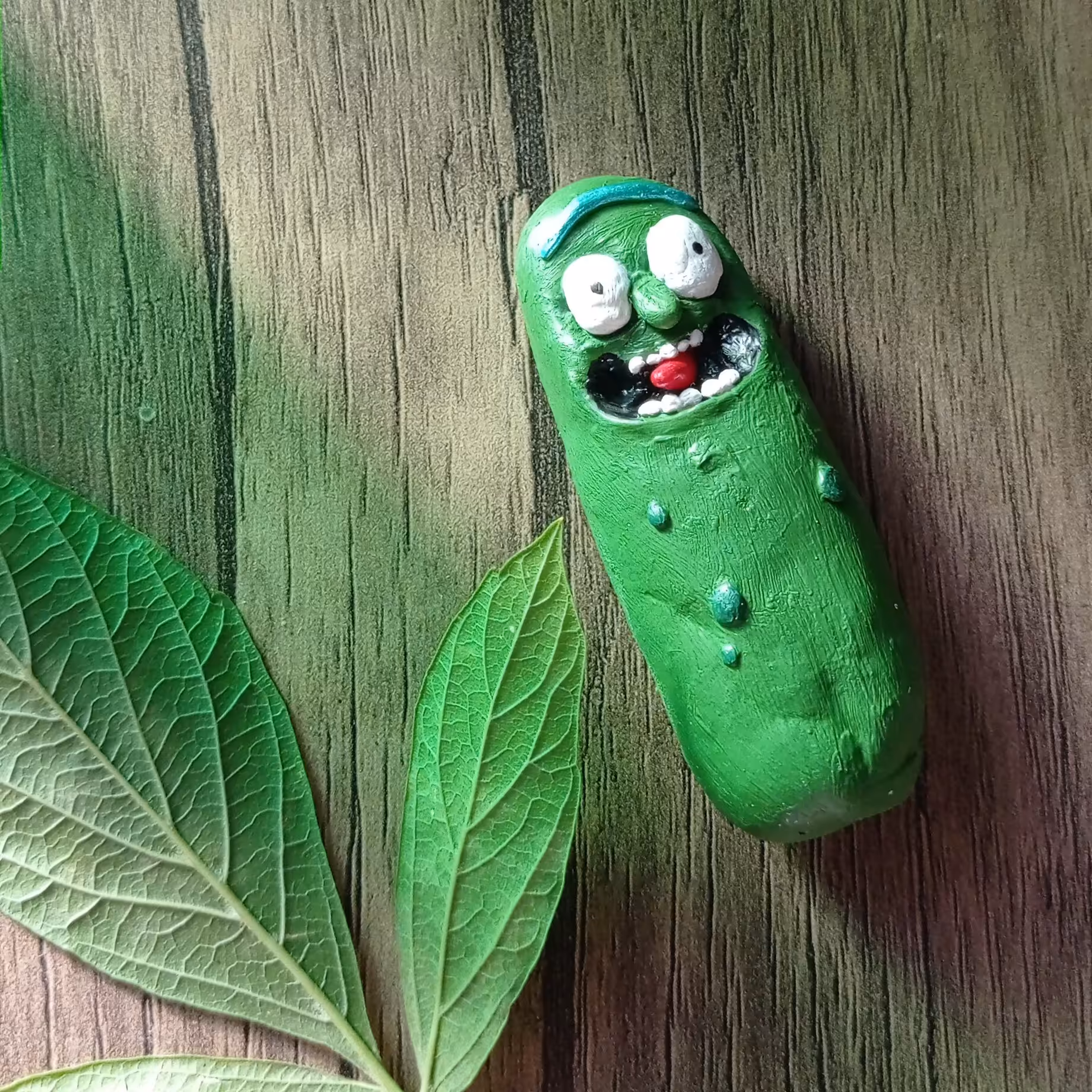 فیگور ریک از سریال ریک و مورتی  rick and morty - pickle rick