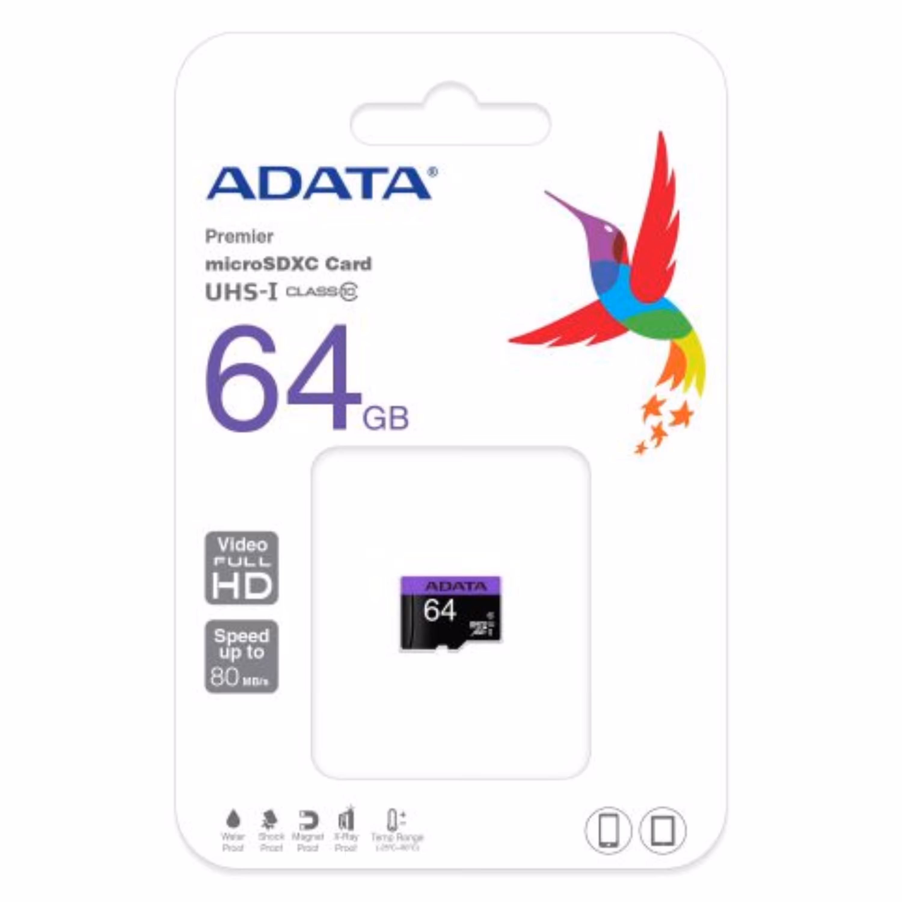 کارت حافظه micro SD ADATA A1 64G