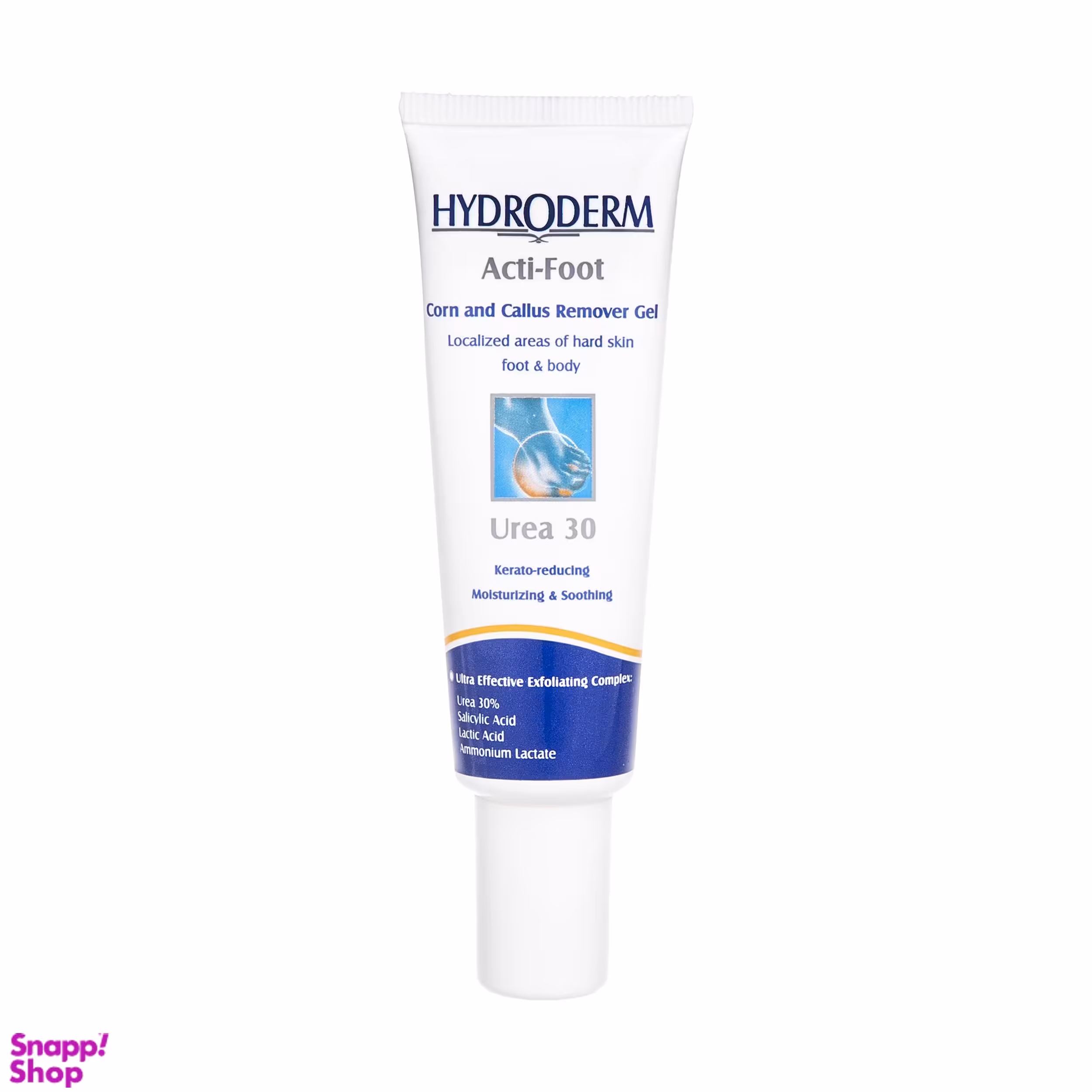 ژل مرطوب کننده قوی هیدرودرم (Hydroderm) مدل Acti Foot حجم 30 میلیلیتر