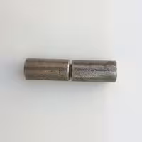 دو عدد لولا جوشی دو پارچه سایز 13 دارای طول 5 سانتیمتر و قطر 13 میلیمتر