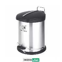 سطل زباله پدالی استیل آرتیستون حجم 5 لیتری کد 3005