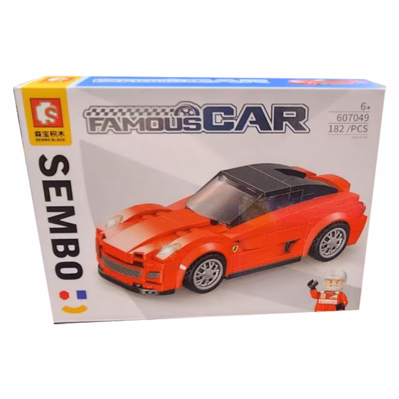 ساختنی سیمبوبلاک مدل Famous Cars کد 607049