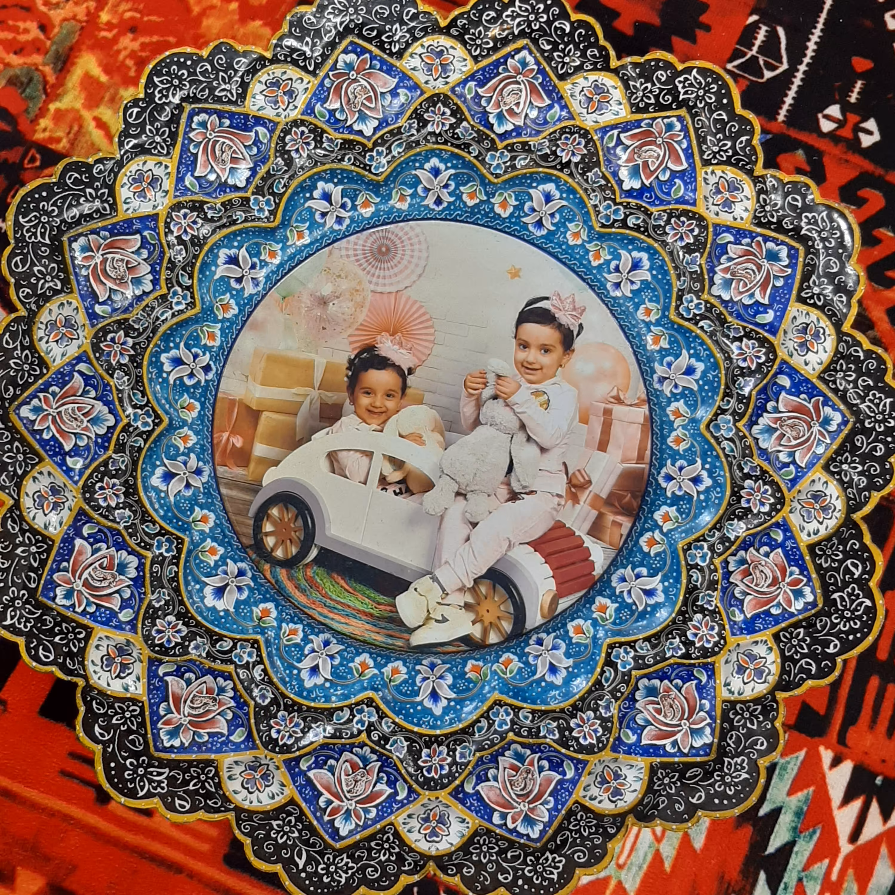 بشقاب  چاپ چهره