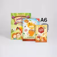 تراکت تحریر  80 گرم (500 عددی) سایز  A6 یکرو رنگی