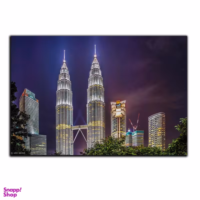 تابلو شاسی بکلیت طرح منظره شهر کوالالامپور مدل SH-824