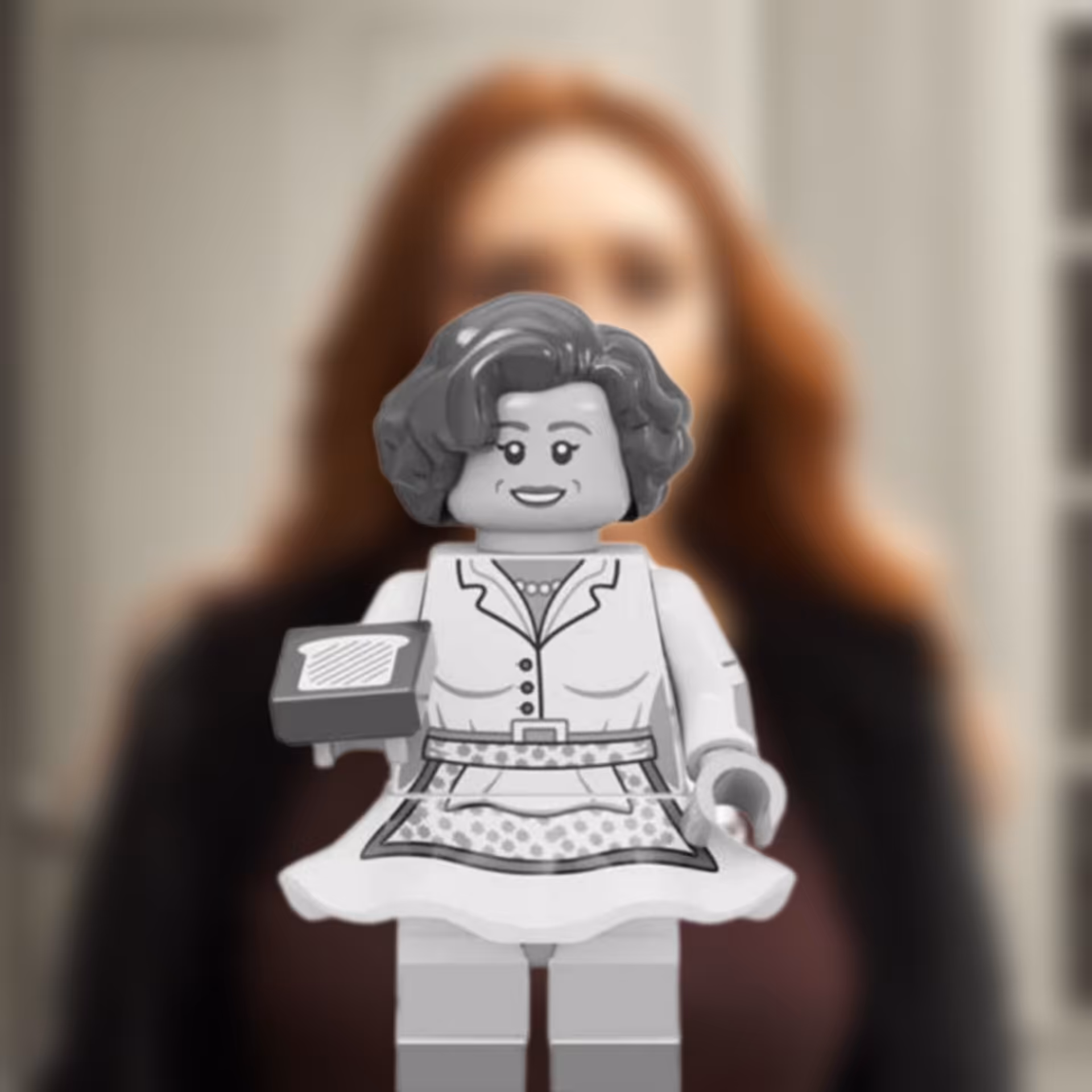 لگو کمیاب واندا سیاه سفید از سری سریال واندا