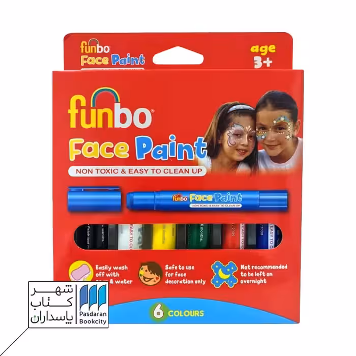 ماژیک گریم صورت 6 رنگ اصلی