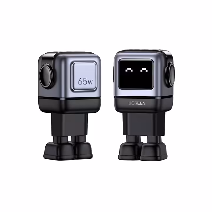 شارژر دیواری 65 وات Nexode با دو پورت USB-C و یک پورت USB-A یوگرین مدل CD361