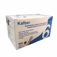 سوزن انسولین کافبر Kafber سایز 6mm بسته 100 عددی