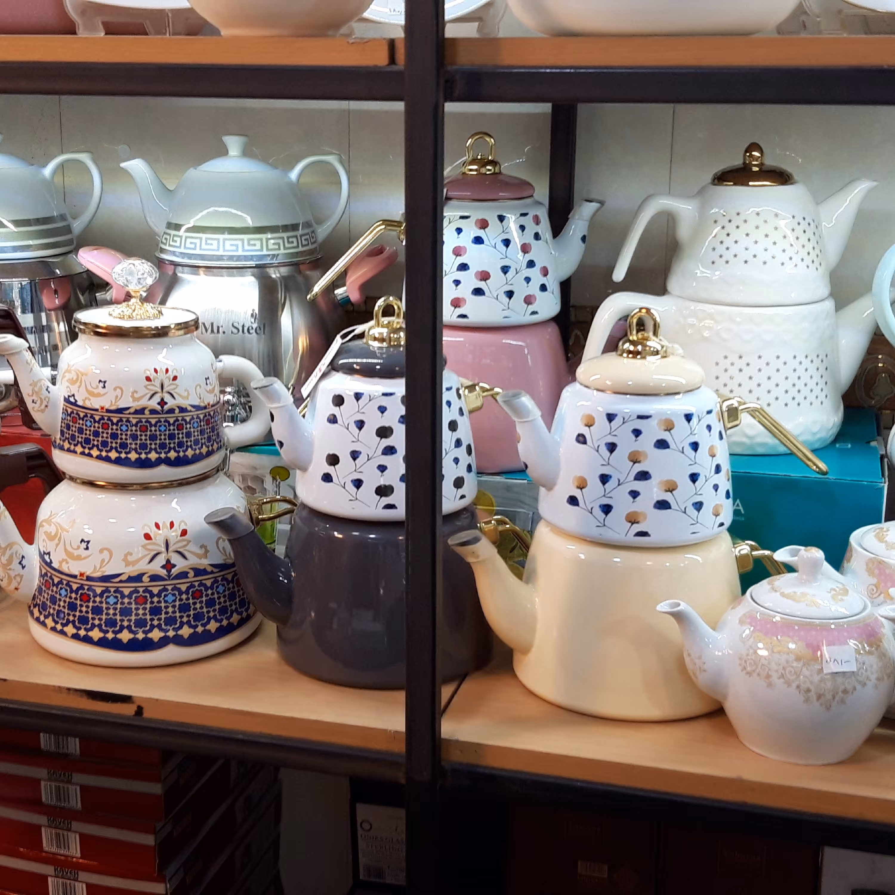 کتری و قوری لعاب