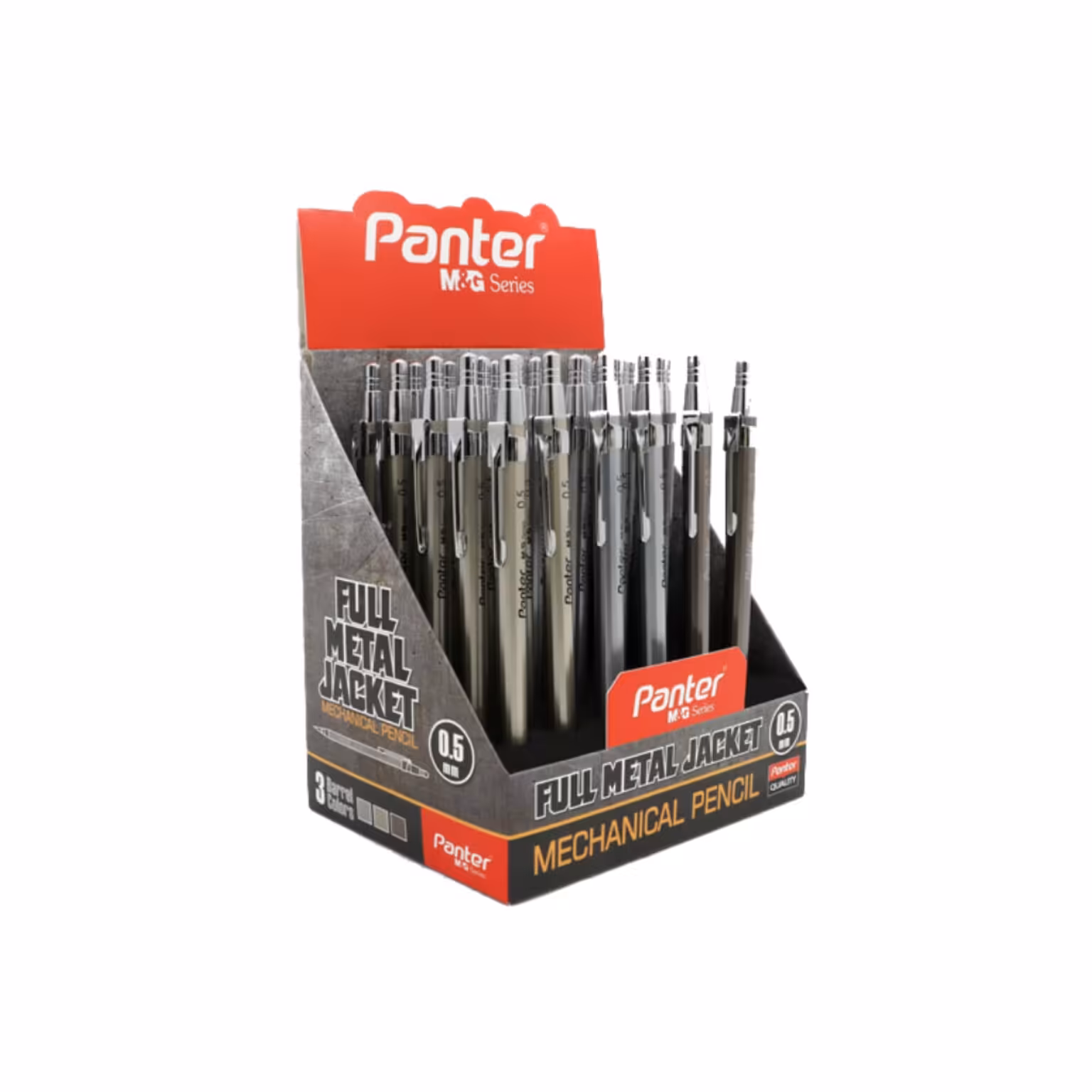 بسته 30 عددی اتود متال panter  و 0.5      0.7  