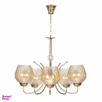 لوستر پنج شعله چشمه نور کد AB806.5