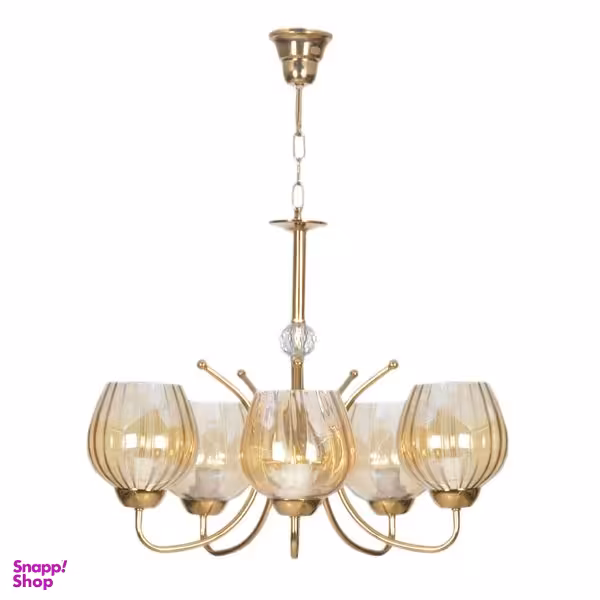 لوستر پنج شعله چشمه نور کد AB806.5