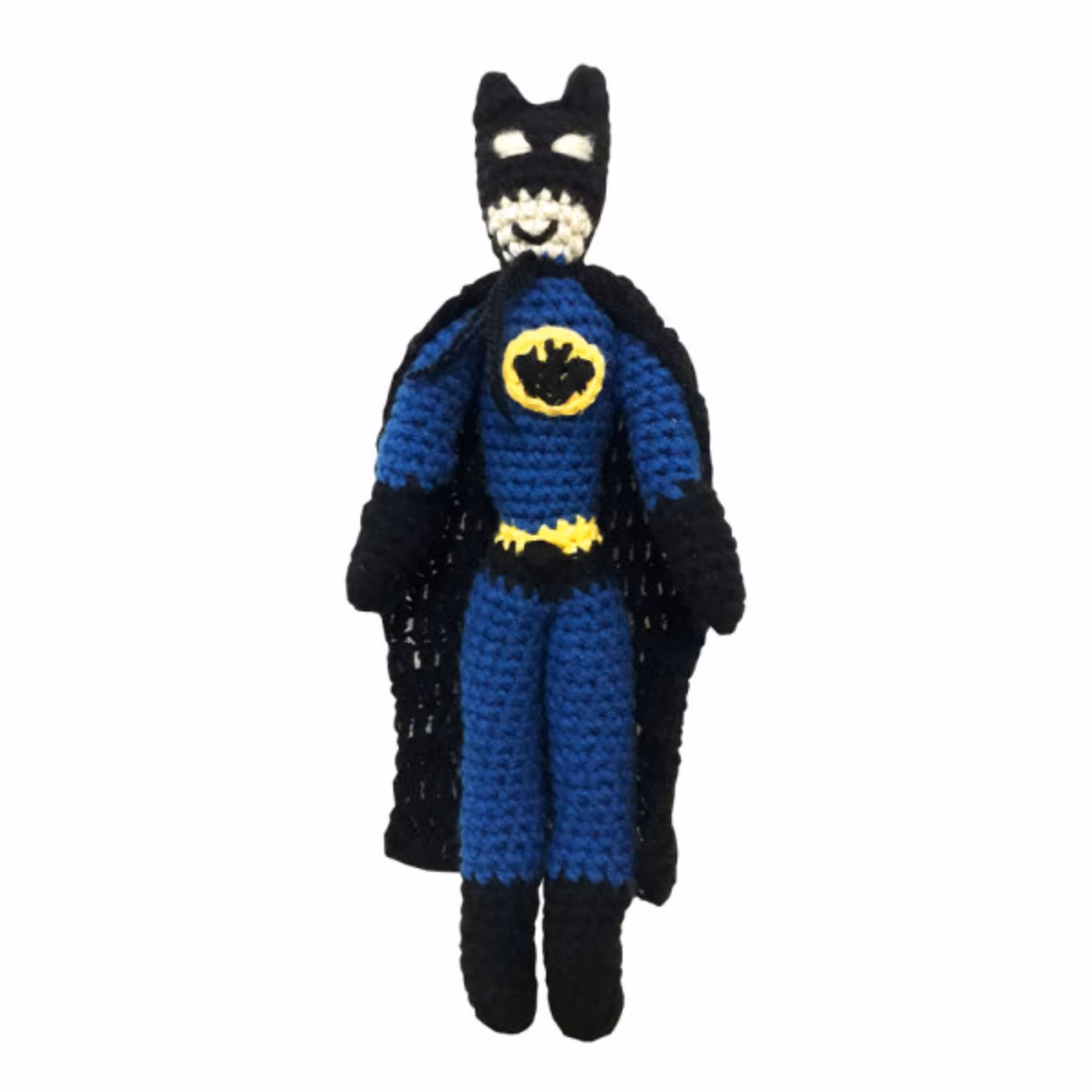 عروسک کاموا بافتنی مدل طرح بتمن کد 201