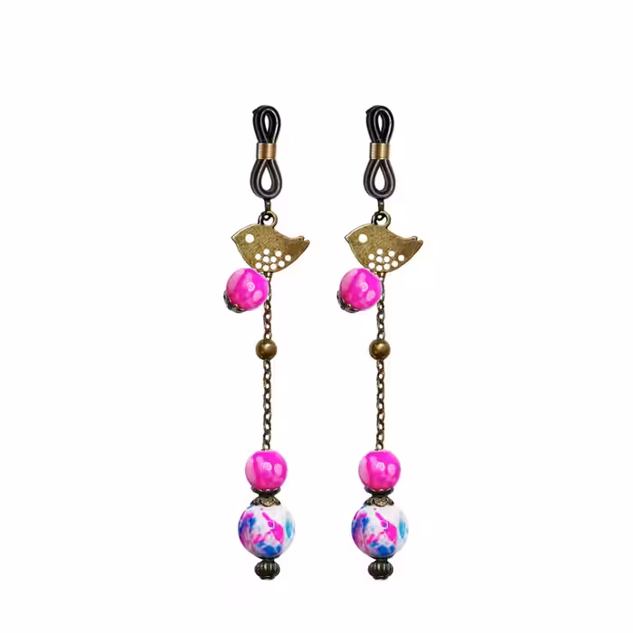 آویز عینک مدل پرنده بسته 2 عددی