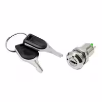 مجموعه 5 عددی سوئیچ آلفا 2 حالته با کلید فلزی XL16C دارای هولدر روبردی