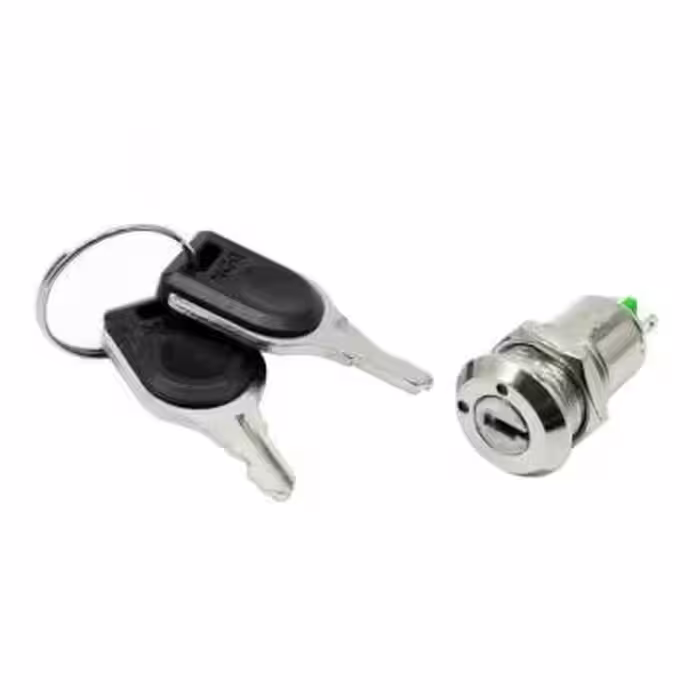 مجموعه 5 عددی سوئیچ آلفا 2 حالته با کلید فلزی XL16C دارای هولدر روبردی