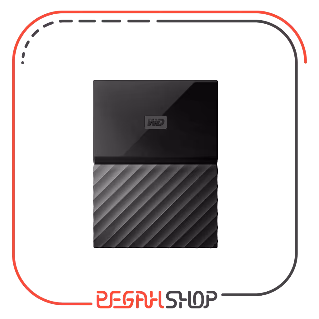 هارد اکسترنال برند Western Digital مدل My Passportظرفیت 2 ترابایت
