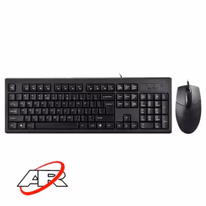 کیبورد و ماوس سیم دار ای فورتک مدل KR-8372