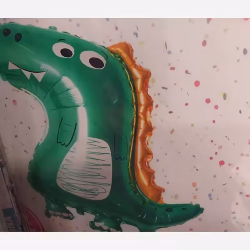 بادکنک فویلی دایناسور خندان