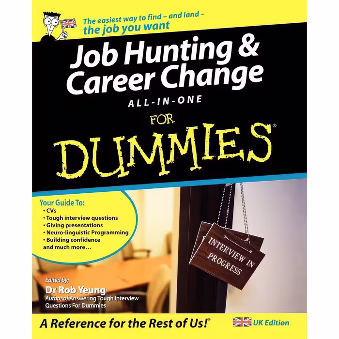 کتاب زبان اصلی Job Hunting and Career Change AllInOne For Dummies اثر Rob Yeung