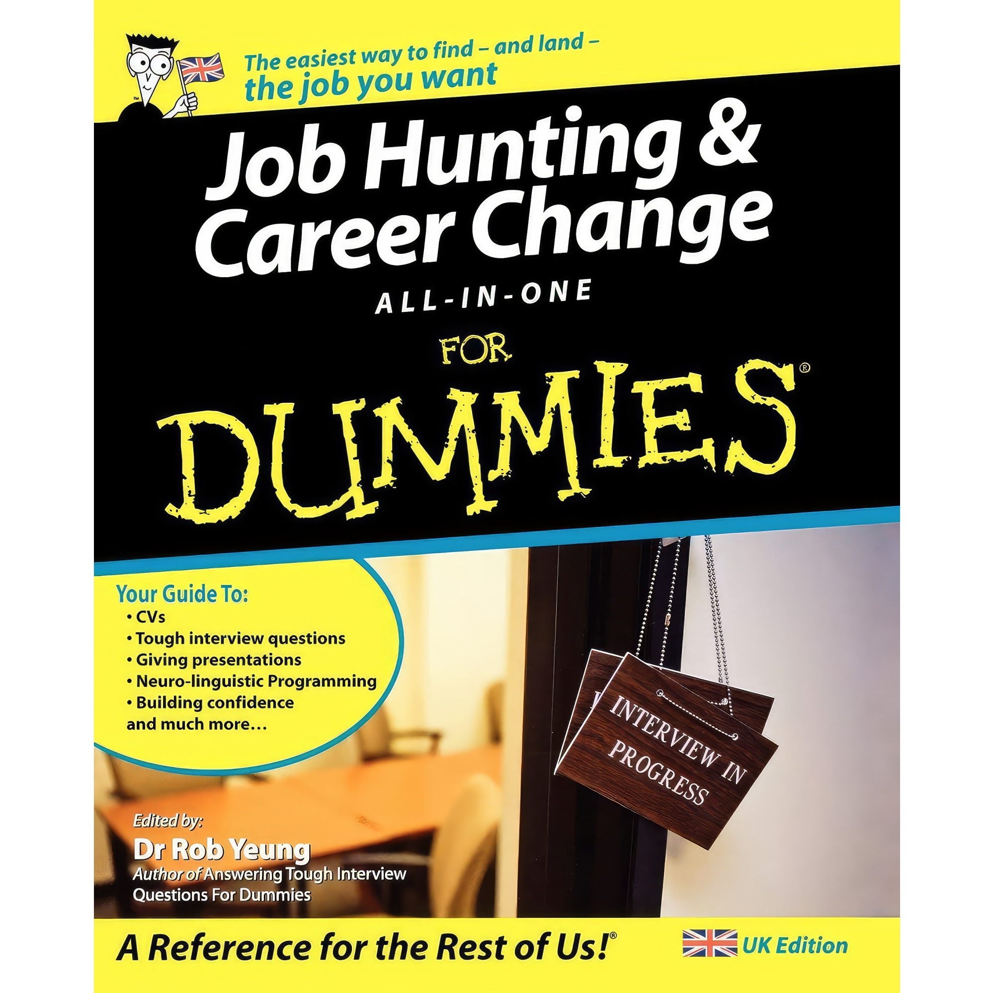کتاب زبان اصلی Job Hunting and Career Change AllInOne For Dummies اثر Rob Yeung