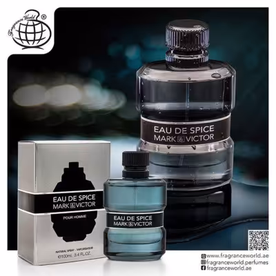 ادکلن EAU DE SPICE MARK & VICTOR FRAGRANCE ادو سپیس مارک اند ویکتور