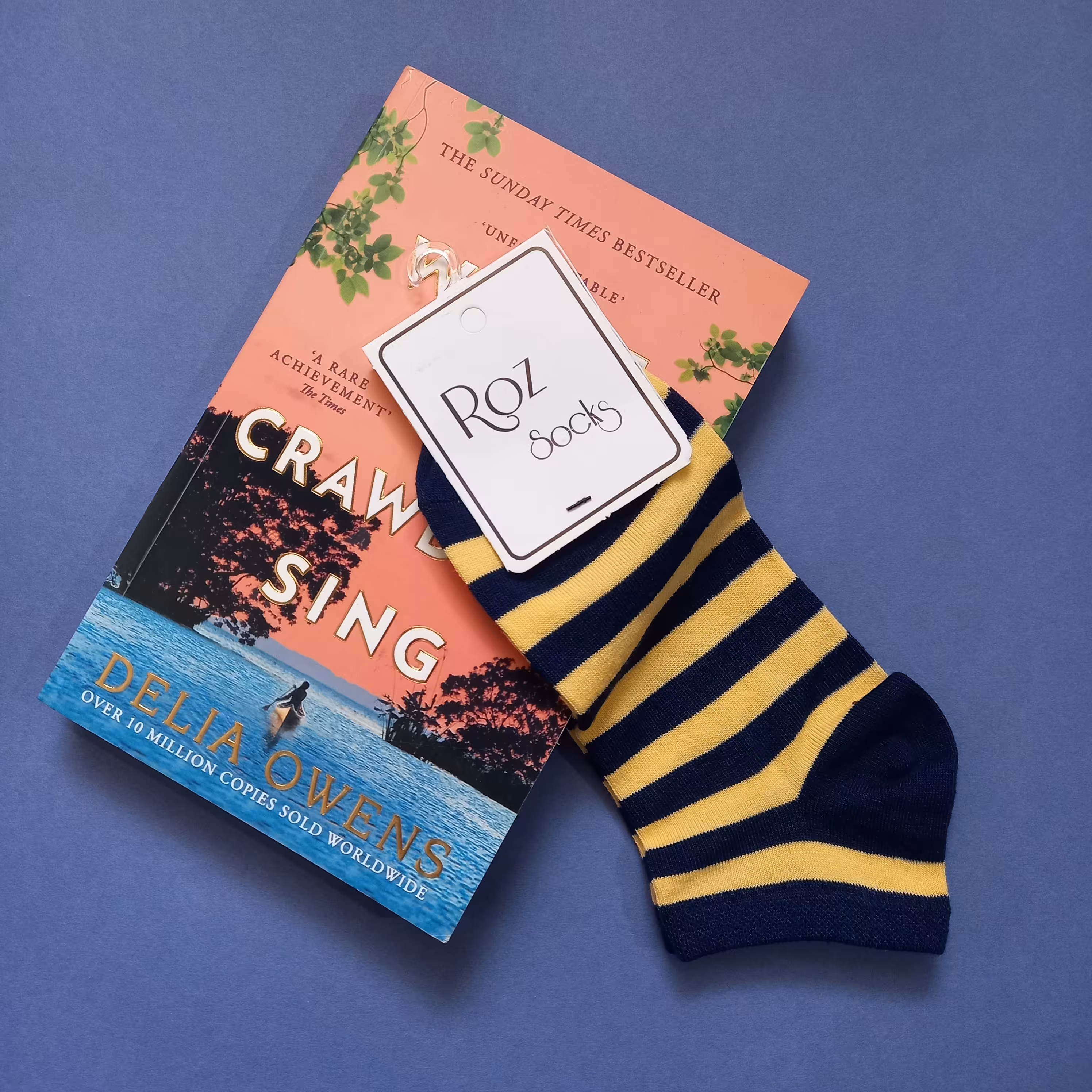 جوراب مچی اسپرت دخترانه پسرانه طرح ملوانی سورمه ای زرد برندRoz فری سایز36تا44 