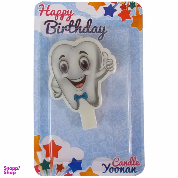 شمع تولد یونان طرح دندان پسرونه