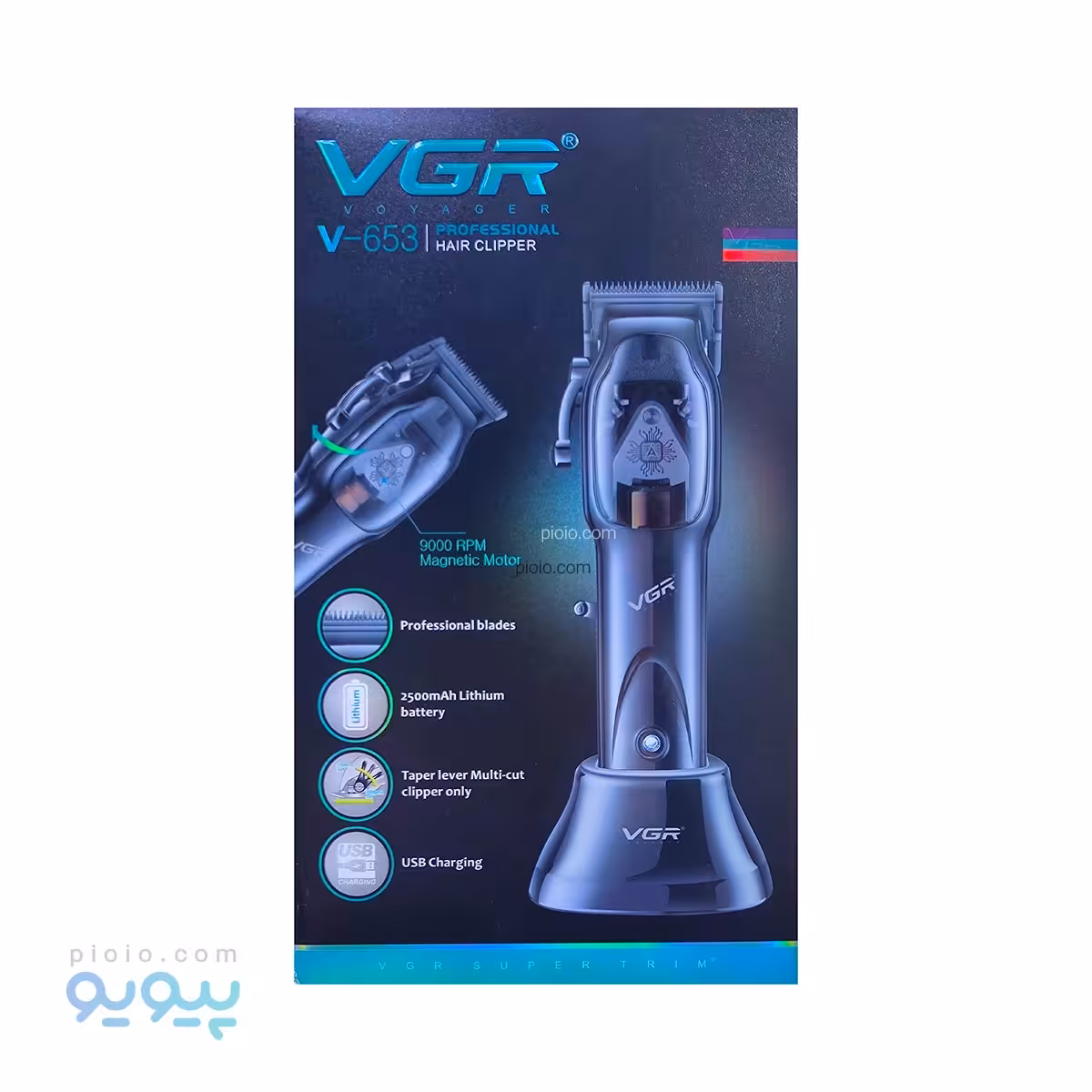 ماشین اصلاح سر و صورت VGR آیتم V-653