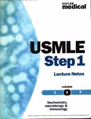 [DJVU] دانلود کتاب Kaplan Usmle Step 1 Lecture Notes - Biochemistry, Microbiology And Immunology, 2001