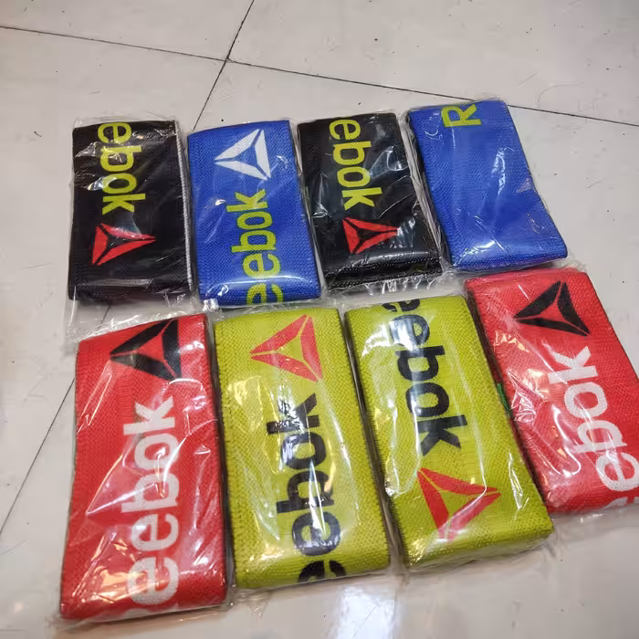 کش  ورزشی لوپ پارچه ای 8 سانتی ریباک در 4 رنگ