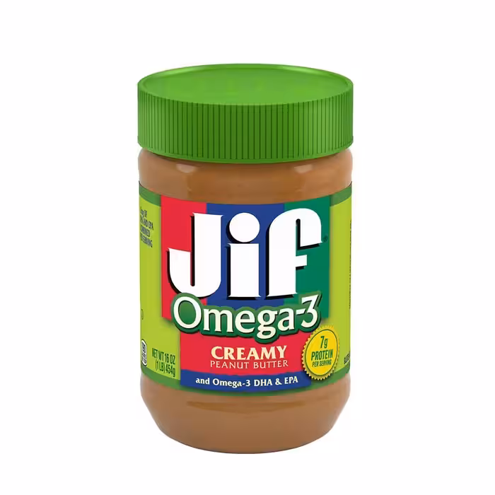 کره بادام زمینی آمریکایی جیف مدل سبز (454 گرم) ارسال رایگان jif