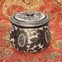 دیزی سنگی قلم زنی شده مناسب برای پخت و پز  4 نفره شلغمی