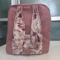 کیف کولی دخترانه دبستانی با چرم پارچه چوپر طرح خرگوشی. ارسال رایگان 