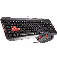 کیبورد و ماوس مخصوص بازی ای فور تک مدل Q-1100