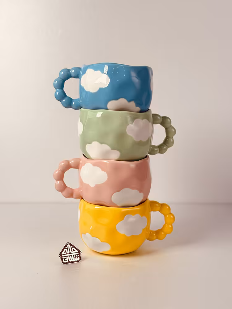 ماگ فانتزی پینترستی طرح ابر کد002607