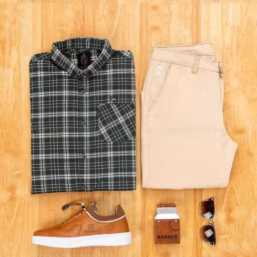 پیراهن بهاری نخ پنبه (کد 232)