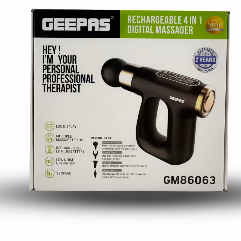 ماساژور شارژی جی پاس مدل 86063