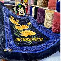 پتونرمینه  یک نفره نسیم گلدار گل برجسته ساکدارمدل کرکره ای 